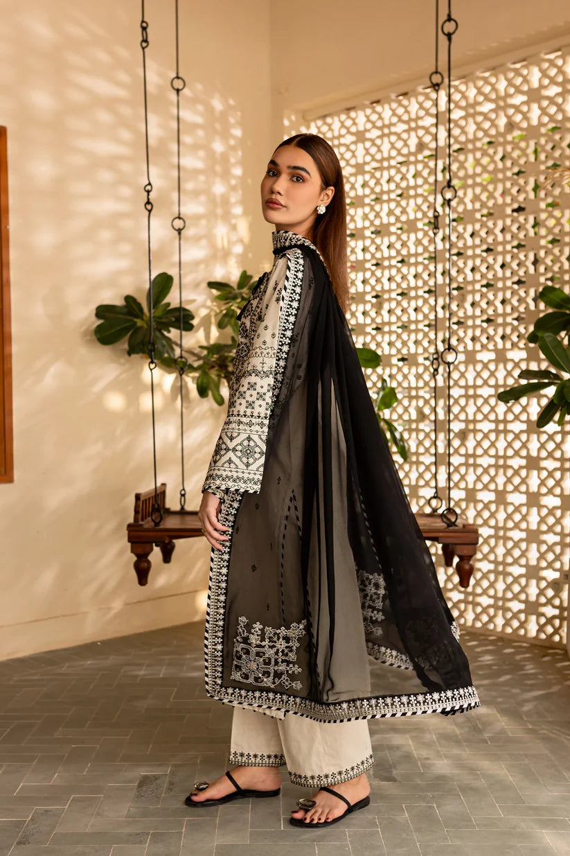 Zoom BATIK-3PC LAWN With Embroidery