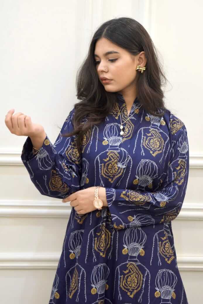 Noor e Nazar Leelan 2PC Stitched Suit
