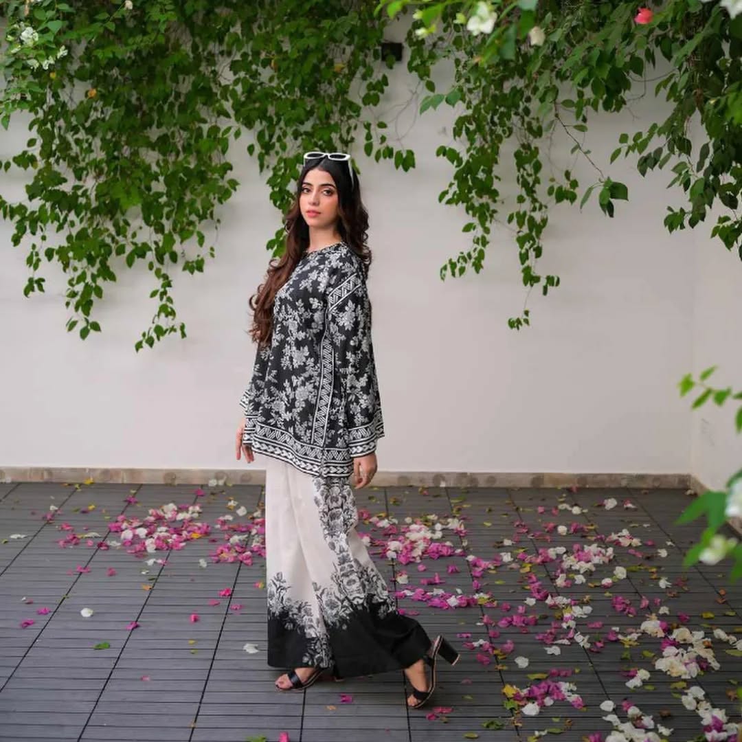 Shamoze Silk Digital Print Shirt & Trouser
