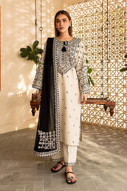 Zoom  BATIK-3PC LAWN With Embroidery